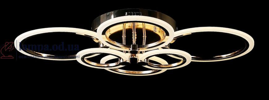 Потолочная люстра LED Splendid Ray LK65/2+2+2, 144W, золото, белый, современный стиль с пультом, диммер 30420881 фото