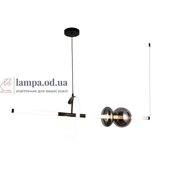 Світильник підвісний LED Levistella 79112209 led (1000) BK+BK, 35W, 4500K, скло, чорний, для вітальні LVS6024 фото