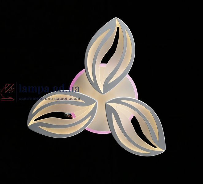 Люстра стельова LED Splendid Ray LK23/3, 80W, білий, регульована яскравість, сучасний стиль 30383610 фото