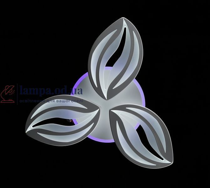 Люстра стельова LED Splendid Ray LK23/3, 80W, білий, регульована яскравість, сучасний стиль 30383610 фото