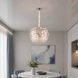 Подвесная хрустальная люстра Splendid Ray L5748/400/4 (SLIVER), хром, 4 ламп E14, от 6-15 м&sup2; 30438257 фото 1