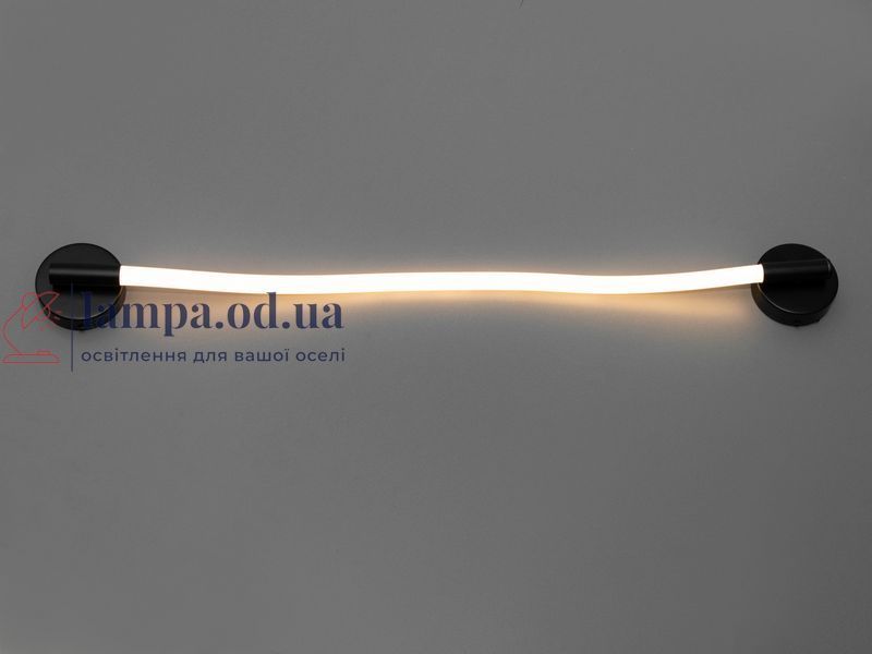Світильник настінний LED Diasha SY9600-BK Шланг, 10W, чорний, дизайнерський стиль для коридору, спальні, кухні, офісу SY9600-BK фото
