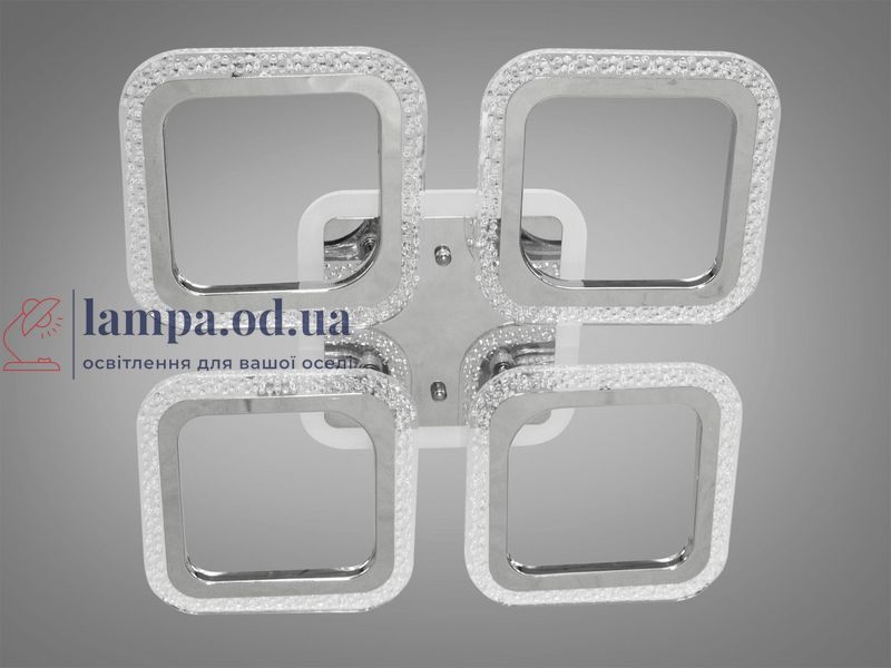 Стельова світлодіодна люстра з димером Diasha AS8170/4HR LED 3color 55W AS8170/4HR LED 3color d фото