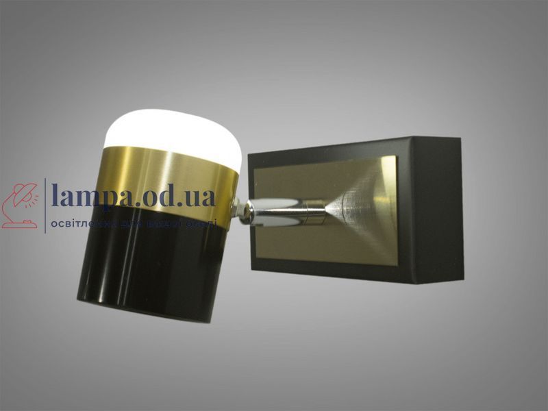 Світильник підсвічування Diasha 5970/1 4W, LED, латунь, поворотний механізм, IP20, для дзеркал та картин 5970/1 фото
