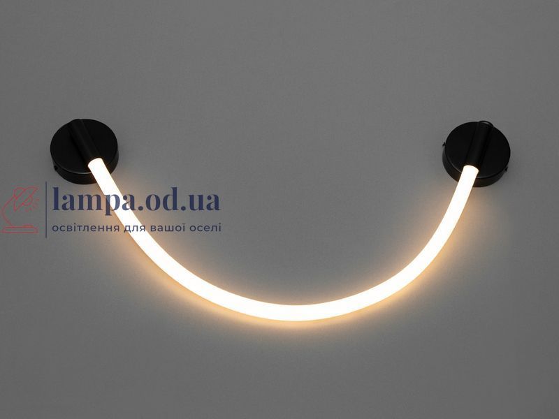 Світильник настінний LED Diasha SY9600-BK Шланг, 10W, чорний, дизайнерський стиль для коридору, спальні, кухні, офісу SY9600-BK фото
