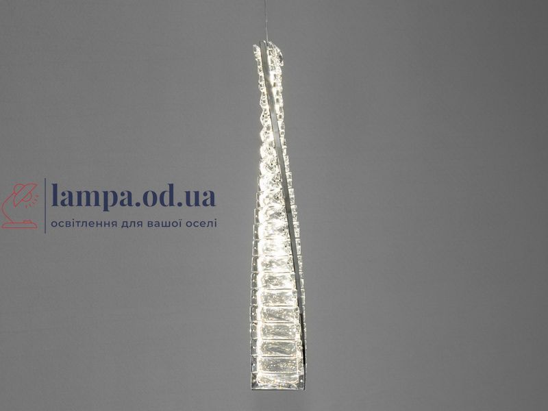Підвісний світильник LED Diasha 531/1D-500CH, 15W, хром, для коридору, вітальні, спальні 531/1D-500CH фото