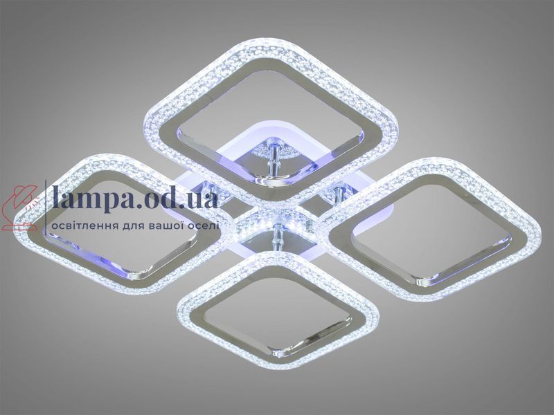 Стельова світлодіодна люстра з димером Diasha AS8170/4HR LED 3color 55W AS8170/4HR LED 3color d фото