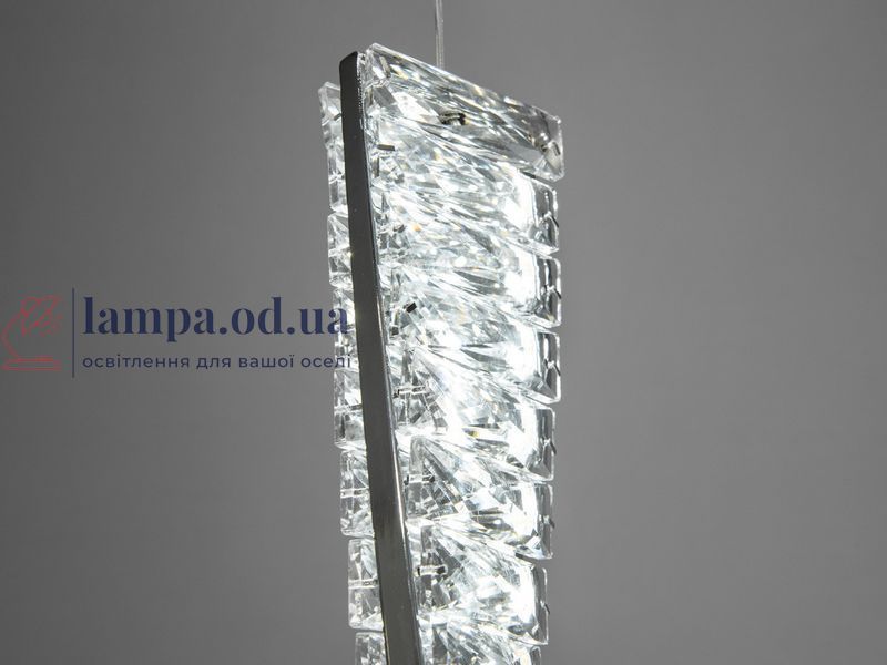Підвісний світильник LED Diasha 531/1D-500CH, 15W, хром, для коридору, вітальні, спальні 531/1D-500CH фото