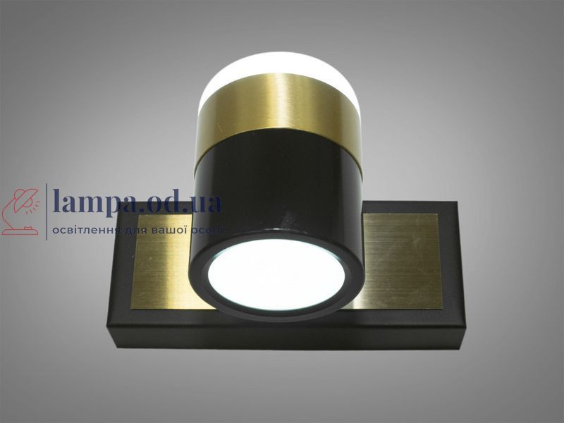 Світильник підсвічування Diasha 5970/1 4W, LED, латунь, поворотний механізм, IP20, для дзеркал та картин 5970/1 фото