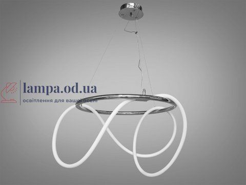 Люстра стельова LED Diasha SY9752-D600CH Шланг Роуплайт, 32W, хром, для низьких стель, регульована висота SY9752-D600CH фото