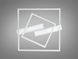 Стельова LED люстра Diasha 2548WH LED 3color dimme, біла, 85 Вт, от 12 до 20 м&sup2; 2548WH LED 3color dimme фото 4