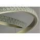 Подвесная люстра LED в спальню Linisoln 1956-60*40 металлическая, акриловая, цвета шампань 1956-60*40 Champagne Me фото 3
