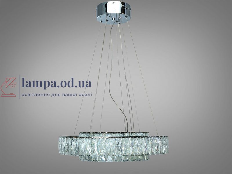 Подвесная люстра LED Diasha 575/500+320HR хром 82Вт 4510 Лм 575/500+320HR фото