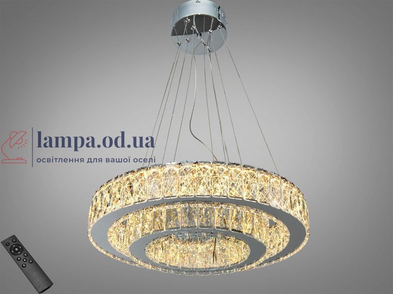 Подвесная люстра LED Diasha 575/500+320HR хром 82Вт 4510 Лм 575/500+320HR фото