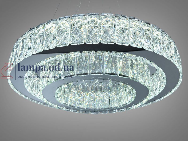 Подвесная люстра LED Diasha 575/500+320HR хром 82Вт 4510 Лм 575/500+320HR фото