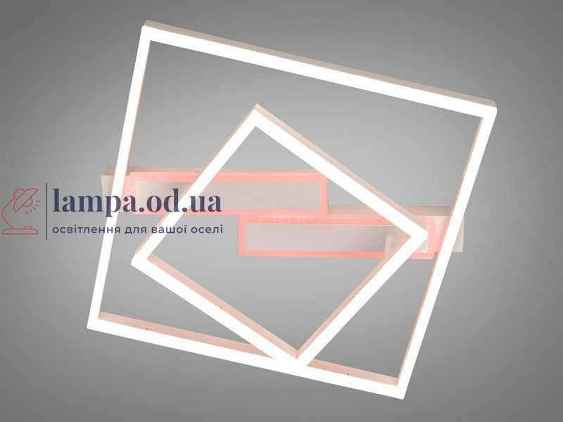 Стельова LED люстра Diasha 2548WH LED 3color dimme, біла, 85 Вт, от 12 до 20 м&sup2; 2548WH LED 3color dimme фото
