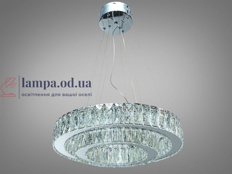 Подвесная люстра LED Diasha 575/500+320HR хром 82Вт 4510 Лм 575/500+320HR фото