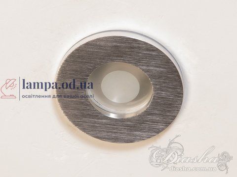 Точковий світильник вбудований Diasha 160B-40-R-SL Aluminium, 40W, IP20, для коридору, вітальні, спальні, 60mm 160B-40-R-SL фото