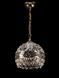 Потолочная люстра E27 Splendid Ray L407/1M (19), 1 лампа, золотая и белая, металл и хрусталь 30426054 фото 1