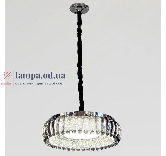 Стельова кришталева LED-люстра Artlight MT015/500CH, хром і димчасте скло, 100 Вт, від 10-18 м&sup2; MT015/500CH фото