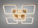 Потолочная люстра LED Diasha 8060/4+1G, 150W, 6500K, золото, современный стиль с пультом и диммером 8060/4+1G LED 3color di фото 4