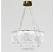 Светодиодная подвесная люстра Artlight 005/600GD, 113 Вт, золото и стеклянный декор 005/600GD фото 3