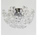 Компактна хромована стельова люстра з прозорими кристалами Artlight 21623-420CH 21623-420CH фото 2