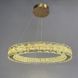 Linisoln 7896-600 FG, круглая подвесная хрустальная LED-люстра золото 60 см 50 Вт 7896-600 FG фото 3