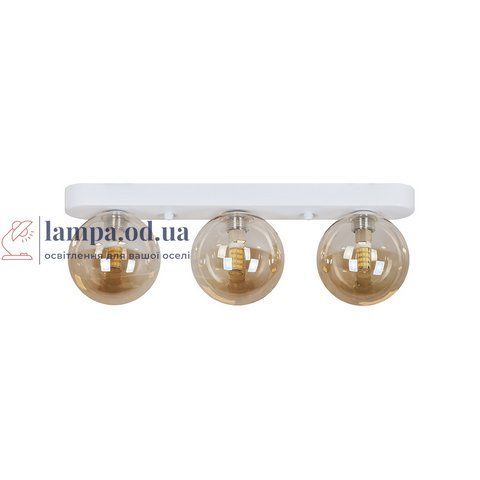 Потолочная люстра Levistella 761X100F-3 WH+BR (380), 3 лампы G9, белый и коричневый, современный стиль LVS4681 фото