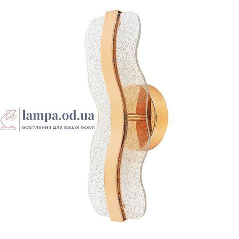 Бра настінне LED Levistella 796W6395(3) GD, 8W, золото, акрил, три режими світла LVS5823 фото