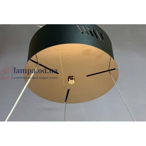 Люстра кільце Linisoln 633-800 метал, кришталь, акрил LED 115 Вт 17-20 м2 120-50 см 80 см 633-800 фото