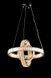 Хромированная LED-люстра Splendid Ray LD8886/500/3B LED (WT), 50 см с тремя хрустальными кольцами 30437966 фото 3