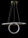 Люстра стельова LED Splendid Ray LF9809/2, 2 лампи, регульована температура світла, золотий метал, сучасний стиль для дому 30421158 фото 1