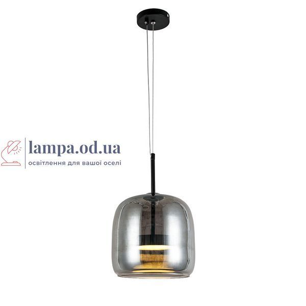 Подвесной светильник LED Levistella 909XL157-1 led (220) BK+GY, 9W, 1400мм, черный, современный стиль для гостиной LVS5783 фото