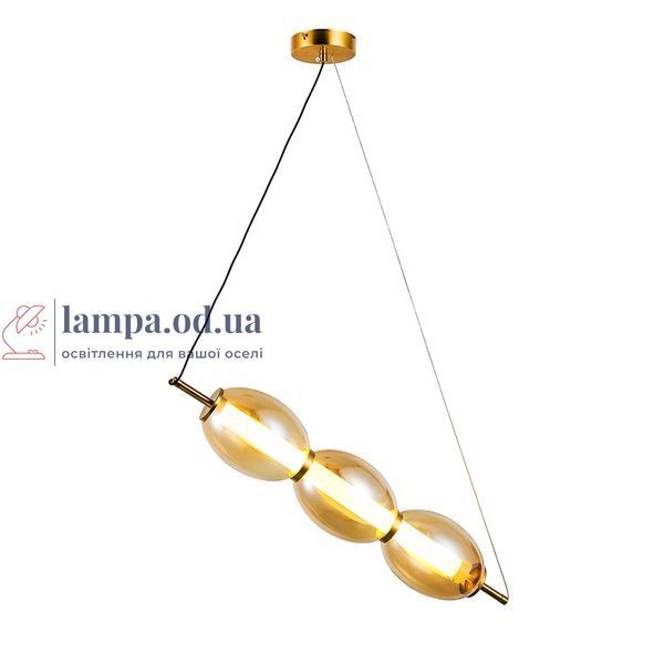 Подвесной светильник LED Levistella 800P3171 (110*450) AM, 9W, бронзовый, регулируемый, для гостиной LVS5858 фото