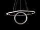Люстра стельова LED Splendid Ray LF9809/2, 2 лампи, регульована температура світла, золотий метал, сучасний стиль для дому 30421158 фото 2