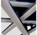 Потолочная светодиодная люстра Artlight MX240510/6BK с шестью линейными элементами, чёрная, 55 Вт, от 16-25 м&sup2; MX240510/6BK фото 3