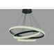 Подвесная люстра LED в гостиную Linisoln 1956-80*60*40 BK металл, акрил, LED-лента, 80*60*40 см 1956-80*60*40 BK фото 1