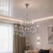 Хрустальная люстра со свечами Splendid Ray L9031/6 (silver) 30421431 фото 1