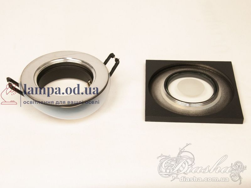Точковий світильник вологозахищений Diasha 160B-41-BK Aluminium, 40W, чорний, для вітальні, спальні, кухні, IP20 160B-41-BK фото