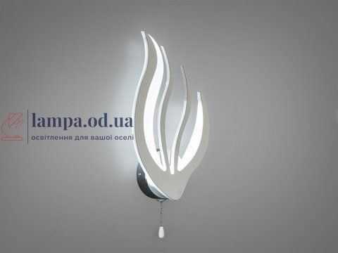 Светодиодный настенный светильник для спальни и коридора Diasha 2527/1HR хром LED 16W 34 см 2527/1HR фото