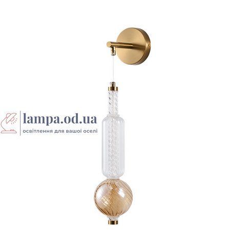 Бра настінне LED Levistella 788W39319 AB+CL+AM, 5W, 4000K, AB+CL+AM, сучасний стиль для дому LVS5516 фото