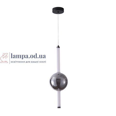 Світильник підвісний LED Levistella 788P68146 BK+SM, 7W, 4000K, чорний + сріблястий метал, вінтажний стиль для вітальні LVS5488 фото