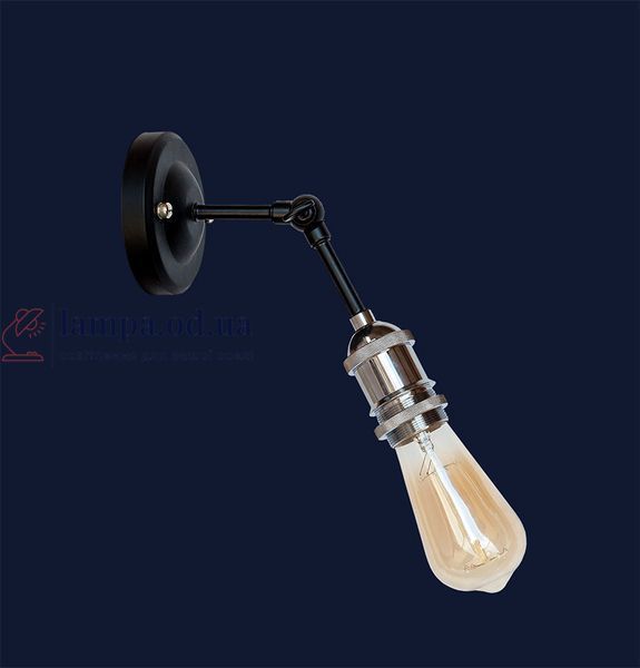 Светильник настінний Levistella 752WF1201-1, E27, 60W, чорний, метал, сучасний стиль LVS04147 фото