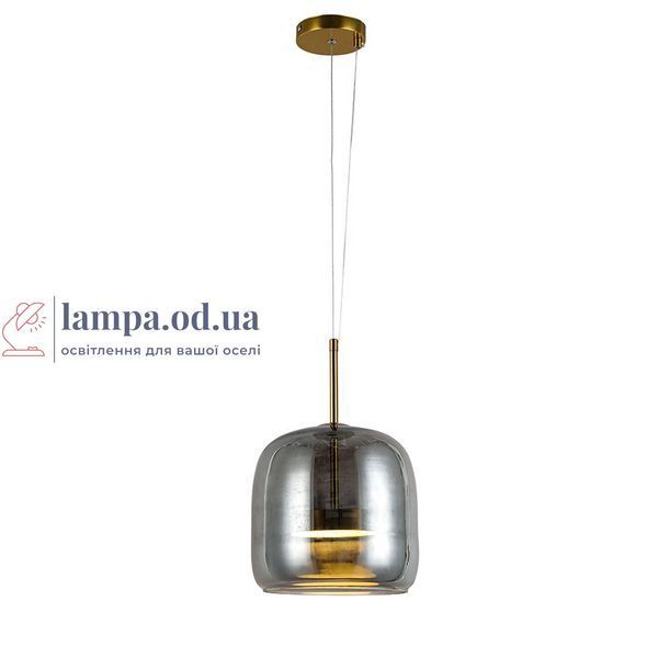 Светильник підвісний LED Levistella 909XL157-1 led (220) AB+GY, 9W, бронзовий + чорний, 1400мм, три режими, для вітальні LVS5786 фото