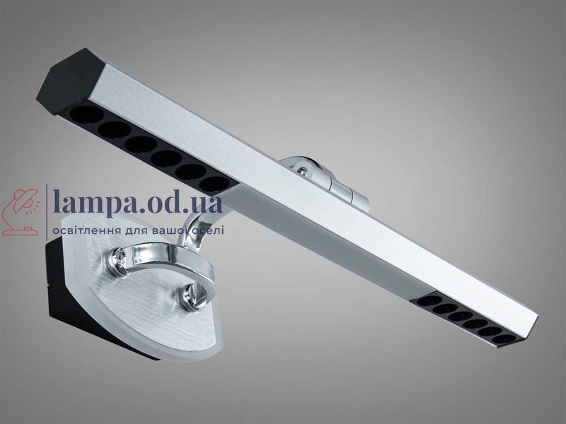 Настінний LED світильник для дзеркал Diasha 9520/S 16 W сірий 9520/S фото