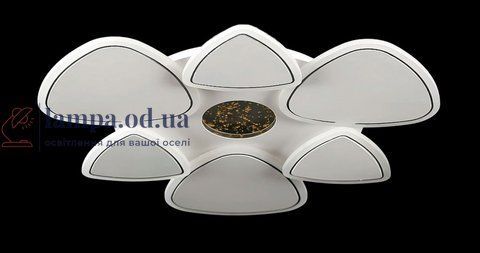 Люстра стельова LED Splendid Ray L2640/560/6+1, 112W, білий, сучасний стиль з пультом, димер 30428810 фото