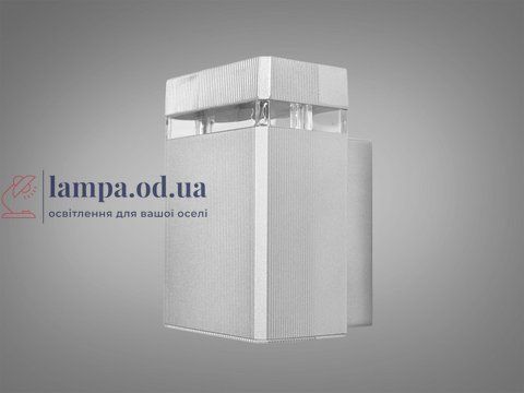 Фасадный светильник Diasha DF-2124SL E27, матовый хром, IP67, 16 см, для кафе и улицы DF-2124SL фото