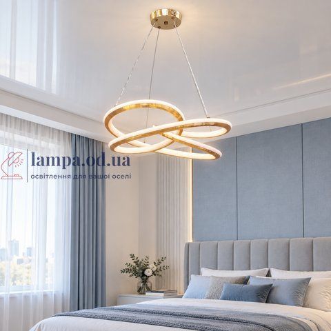 Підвісна LED люстра Artlight 9188-GD, 149 Вт, золото, 48,5 см 9188-GD фото