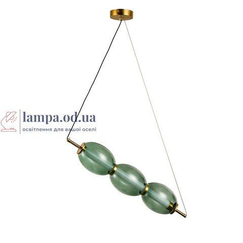 Подвесной светильник LED Levistella 800P3171 (110*450) GR, 9W, бронзовый, стекло, современный стиль для дома LVS5855 фото